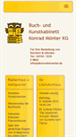 Mobile Screenshot of konradmoenter.de